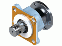 Pto Gear Pump Adaptor 4x3 With Flange