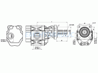30 Serial Gear Pump ASEA 43 Liter