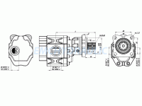 30 Series Gear Pump Iso 27 Liter