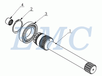 Actros Kardan Mili 252 mm Orjinal