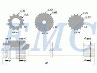 Actros Kardan Mili 252 mm Orjinal
