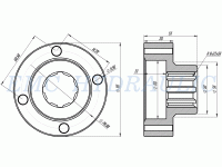 Flange EMC 1100