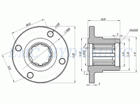 Flange EMC 1300