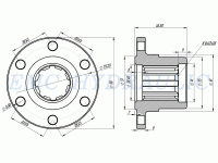 Flange EMC 1400