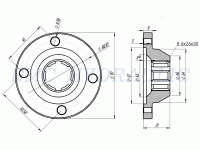Flange EMC 600