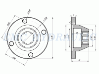 Flange EMC 700
