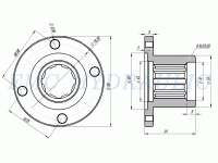 Flange EMC 800
