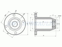 Flange EMC 900