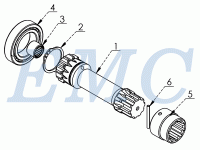 Pto Eaton 6109 Kardan Mili 155 mm