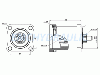 Pto Pump Extension Adaptor Type 2