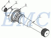 Pto Renault 440 Kardan Mili 220 mm