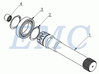 Pto Volvo R 1700 Kardan Mili 282 mm