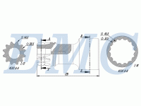 Pto Volvo SR 70 Kardan Mili 120 mm