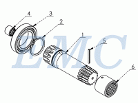 ZF 5S 111 Kardan Mili 150 mm