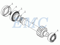 ZF 9 S 109 R (13,53) Kardan Mili 288 mm